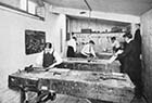 Stanley House School woodwork shop ca 1920s